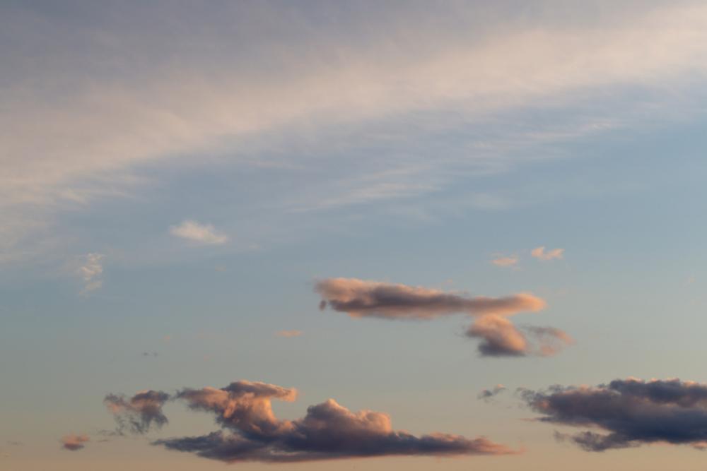 clouds dusk puffy dawn sky clouds dusk puffy dawn sky