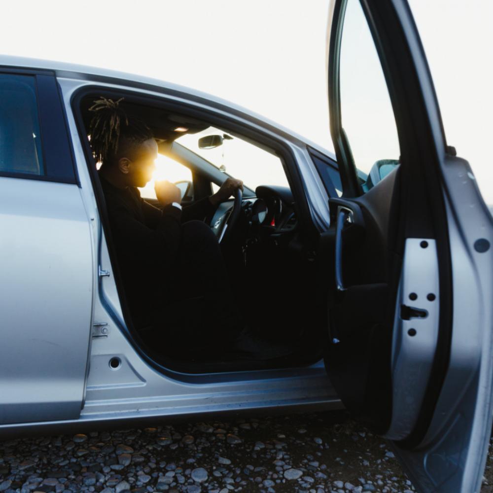 drive car man auto car door drive car man auto car door