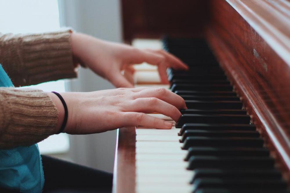 people hands piano instrument music people hands piano instrument music