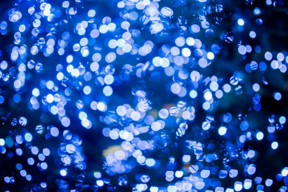 dark blue lights bokeh abstract dark blue lights bokeh abstract