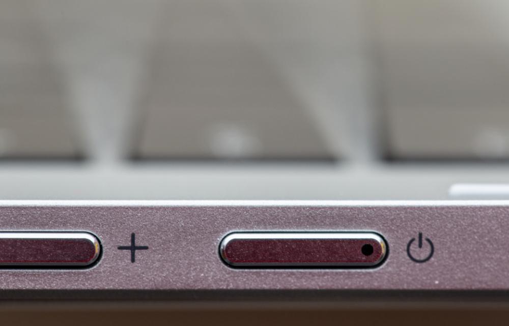 laptop power button close up macro laptop power button close up macro