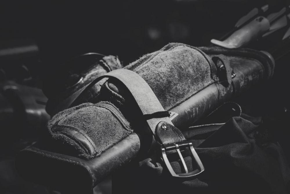 bag leather belt black and white monochrome bag leather belt black and white monochrome