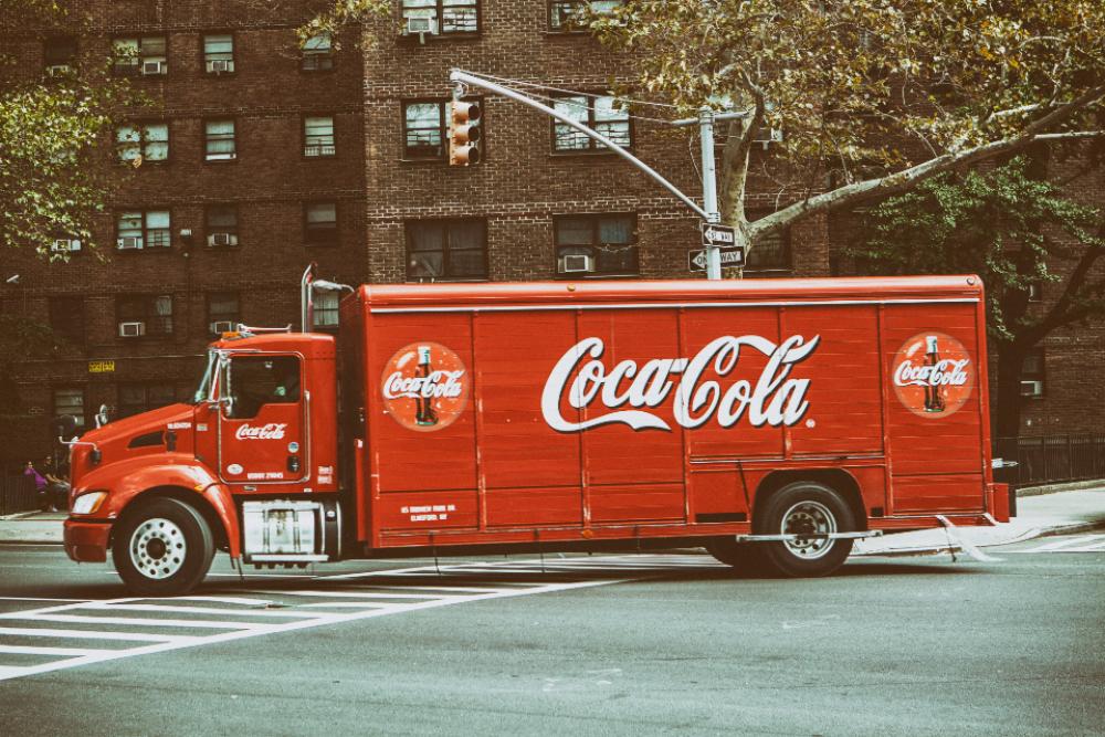 cocacola truck vintage red nyc cocacola truck vintage red nyc