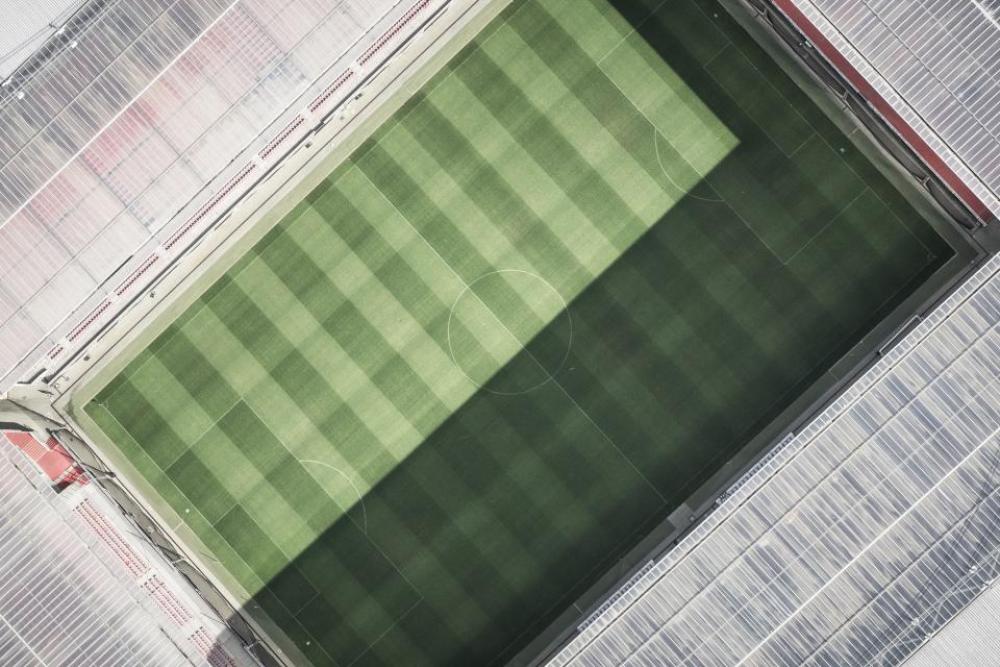 soccer field stadium sports green grass soccer field stadium sports green grass