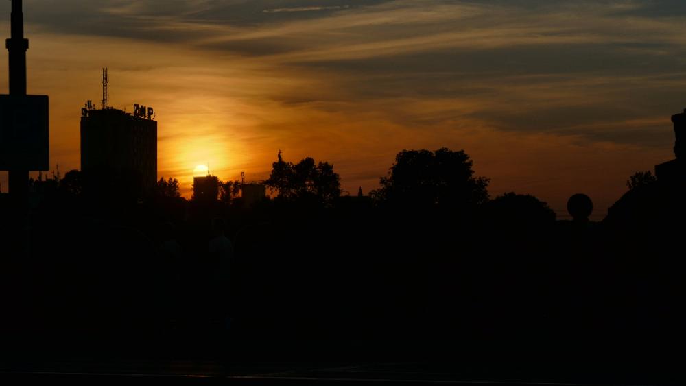 dusk evening sunset dark sky dusk evening sunset dark sky