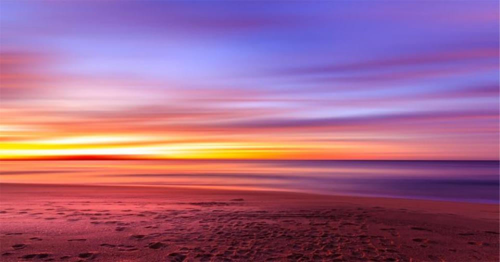 sunset purple sky beach sand sunset purple sky beach sand