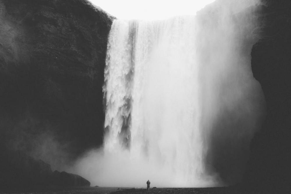nature water waterfalls travel black and white nature water waterfalls travel black and white