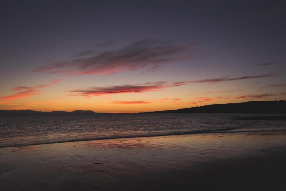 sunset beach sea ocean clouds sunset beach sea ocean clouds