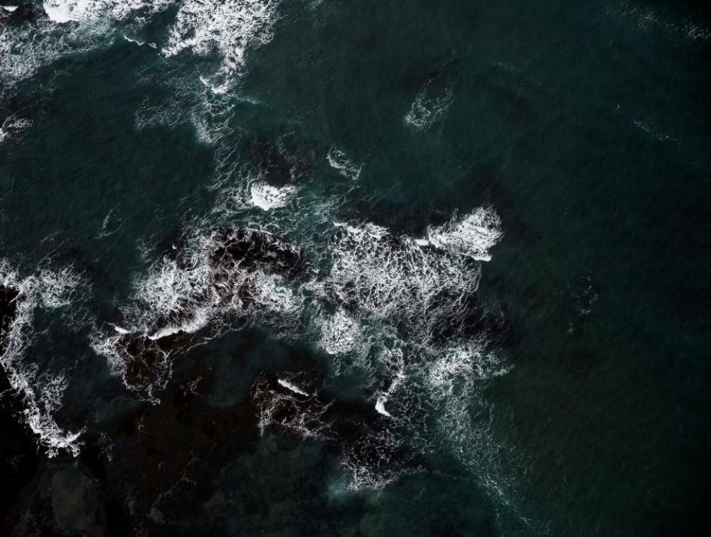 dark sea ocean water waves dark sea ocean water waves