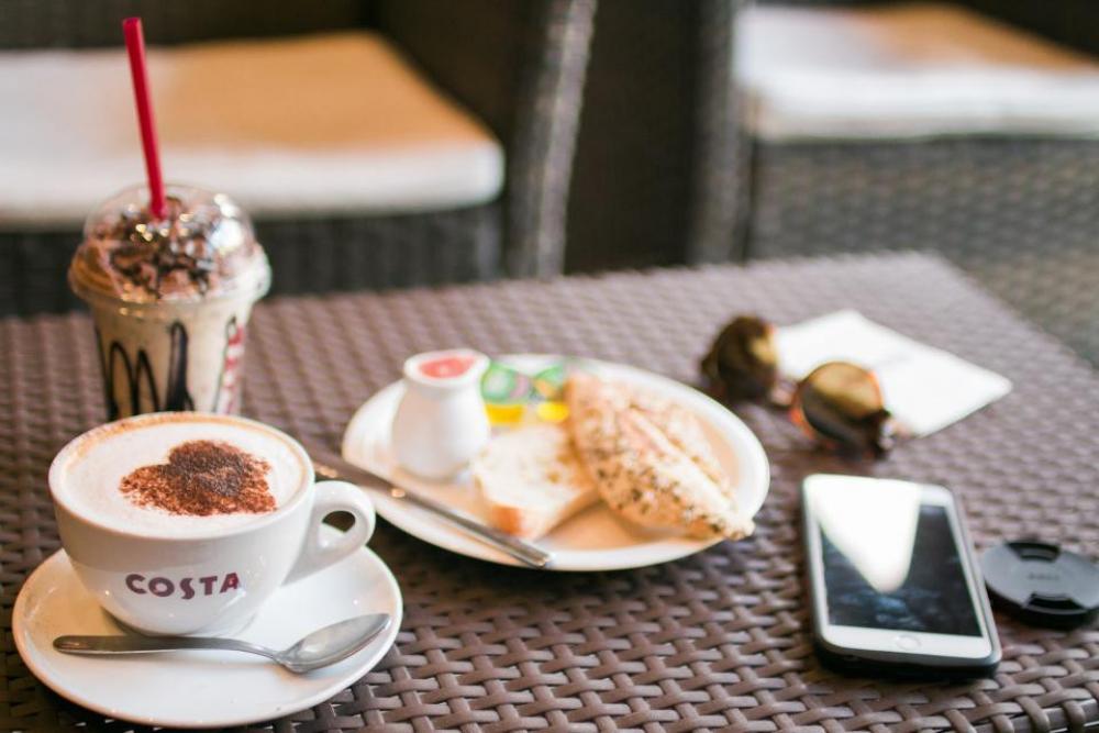 costa coffee latte art stemed costa coffee latte art stemed