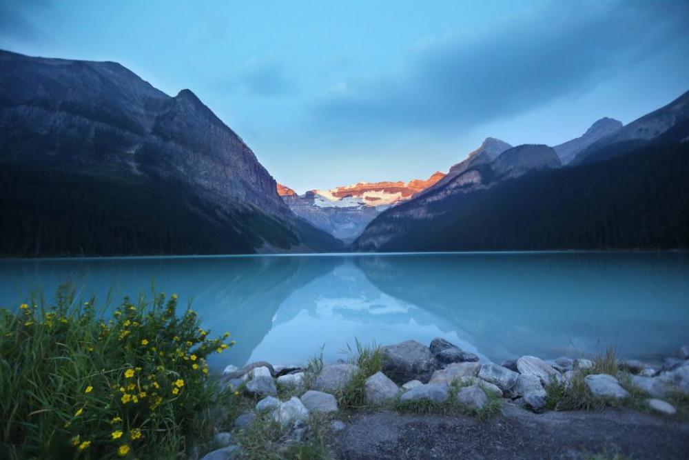 lake river water mountains peaks lake river water mountains peaks