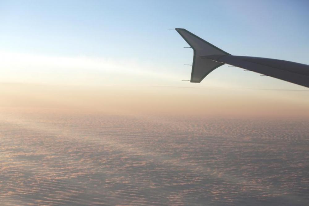 airplane wing flying travel vacation airplane wing flying travel vacation