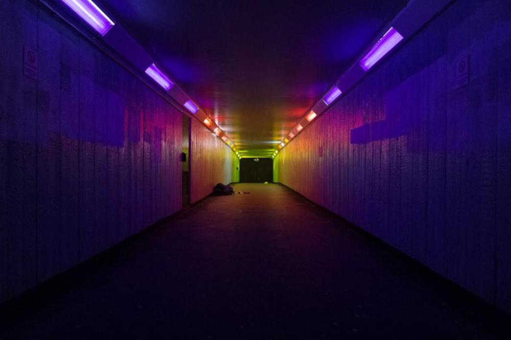 lights road tunnel night lighting lights road tunnel night lighting