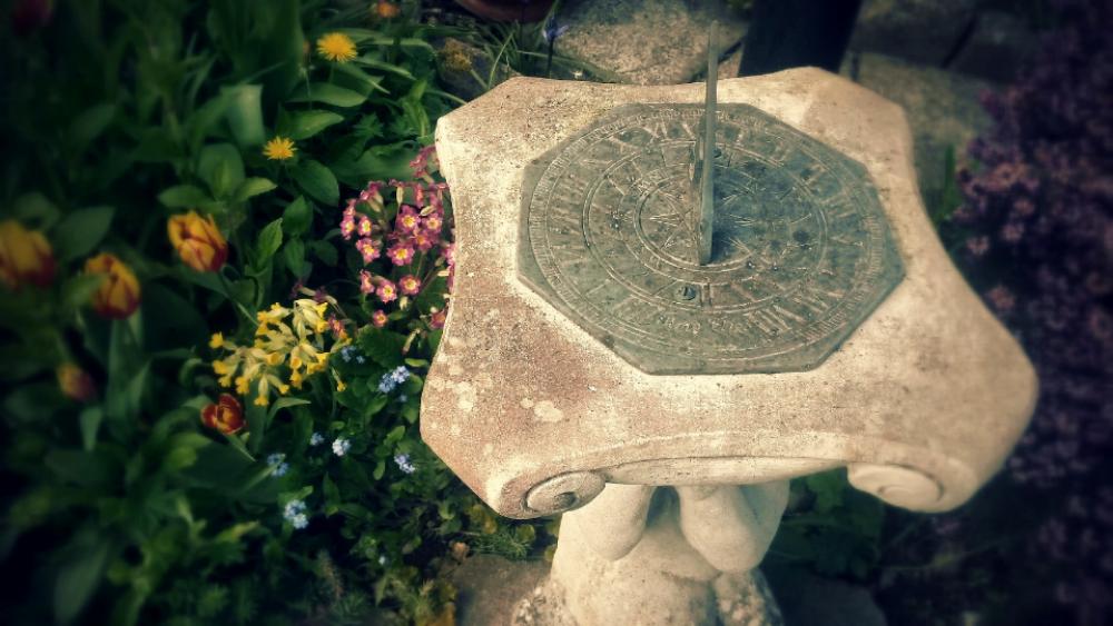 time sundial garden flowers gardens time sundial garden flowers gardens