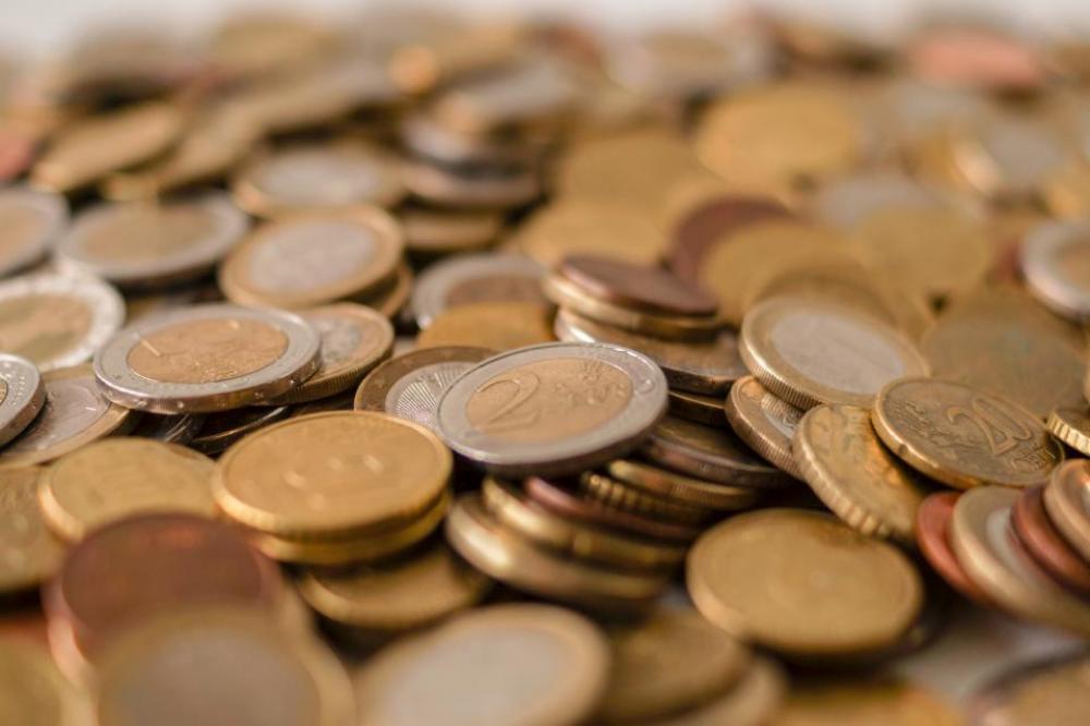 money currency finance coins euros money currency finance coins euros