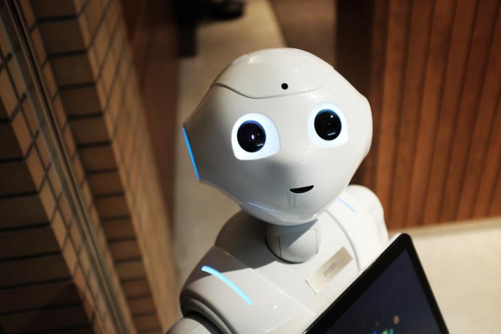 robot technology modern white humanoid robot technology modern white humanoid