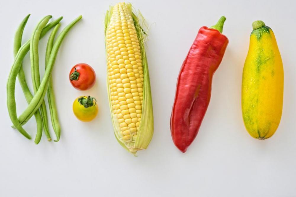 vegetable red tomato green bean vegetable red tomato green bean