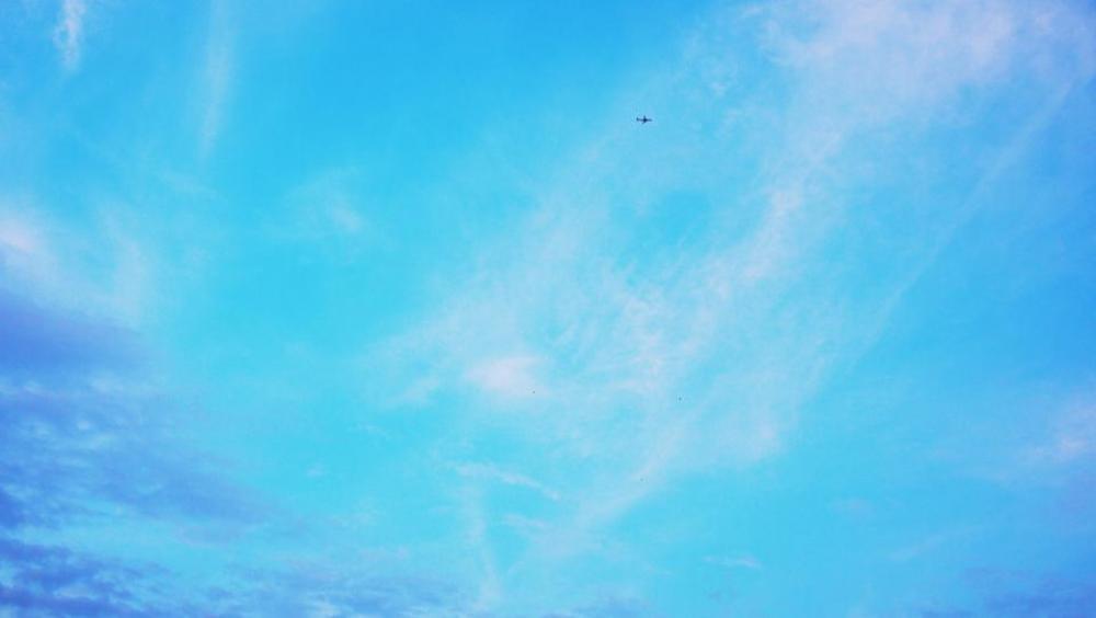 blue sky clouds sunshine summer blue sky clouds sunshine summer