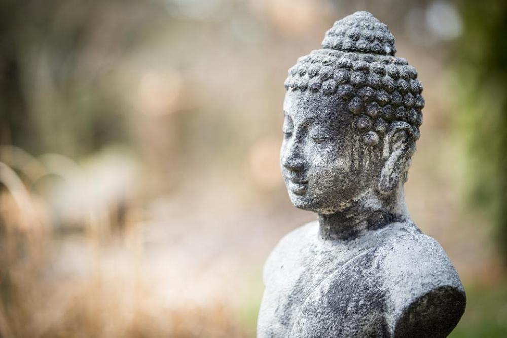 gautama buddha figure statue blur gautama buddha figure statue blur