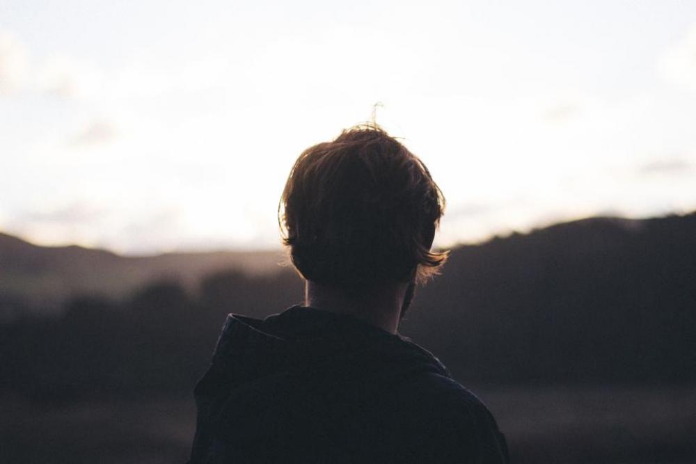people man alone sad blur people man alone sad blur
