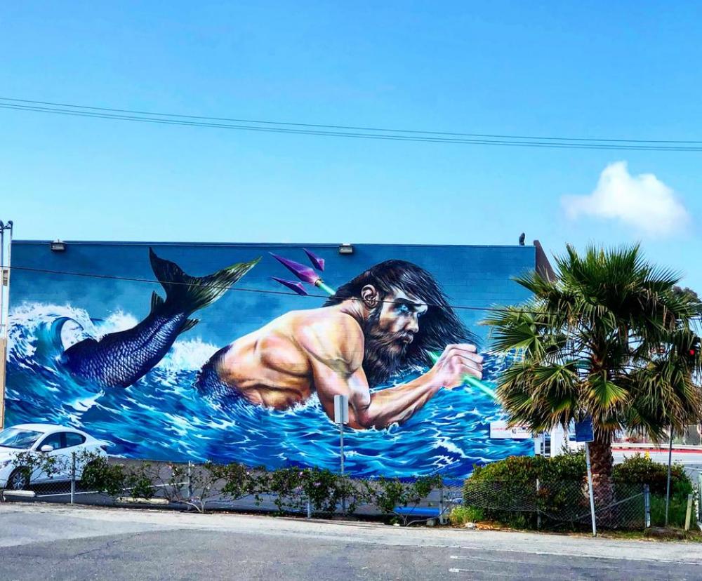 Art mural San Clemente California creative Art mural San Clemente California creative