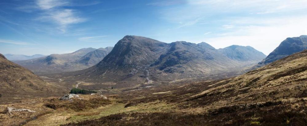 landscape mountains scotland highlands valley landscape mountains scotland highlands valley