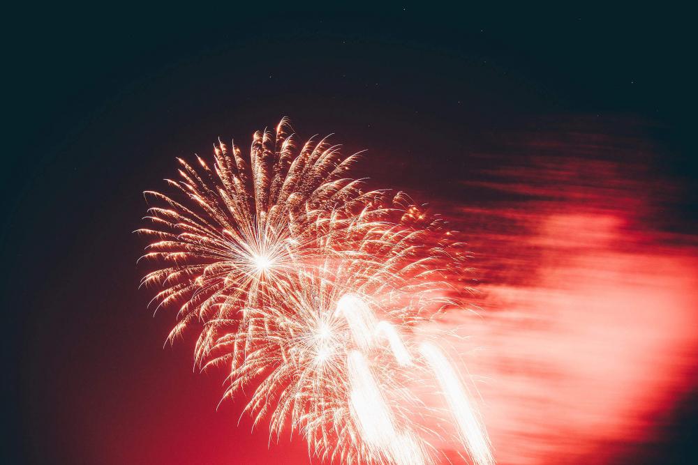Red Fireworks Free Photo Red Fireworks Free Photo