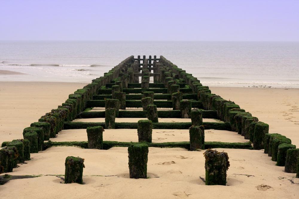 Beach Breakwater Sea Water Coast Ocean Sand Bank Beach Breakwater Sea Water Coast Ocean Sand Bank