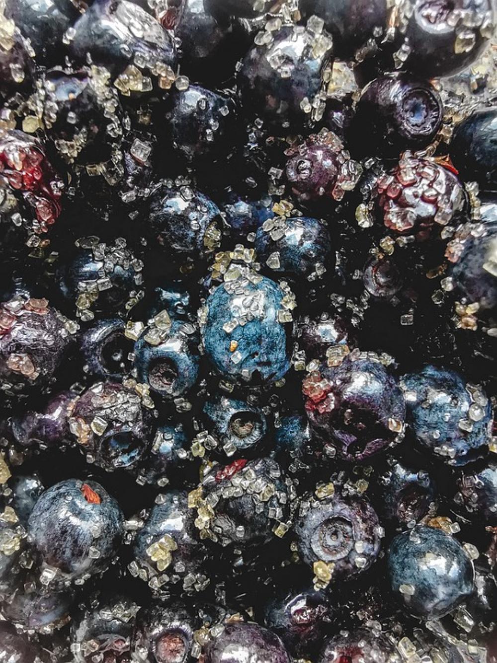 Blueberry Texture Fruit Sweet Dessert Vitamin Blueberry Texture Fruit Sweet Dessert Vitamin