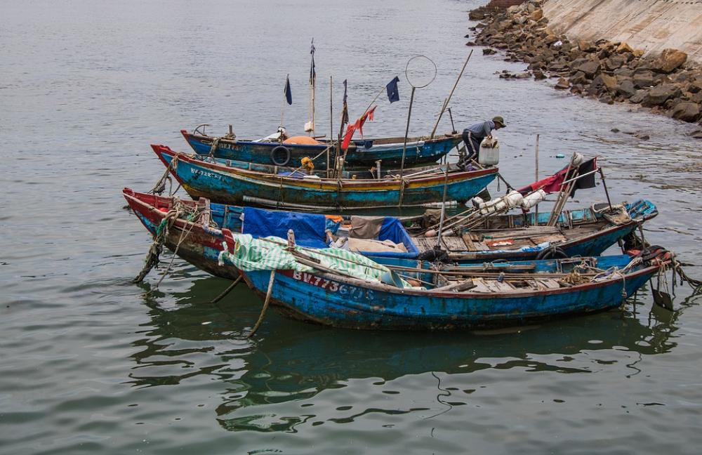 Boats Ocean Water Nature Fishing Ship Vietnam Boats Ocean Water Nature Fishing Ship Vietnam