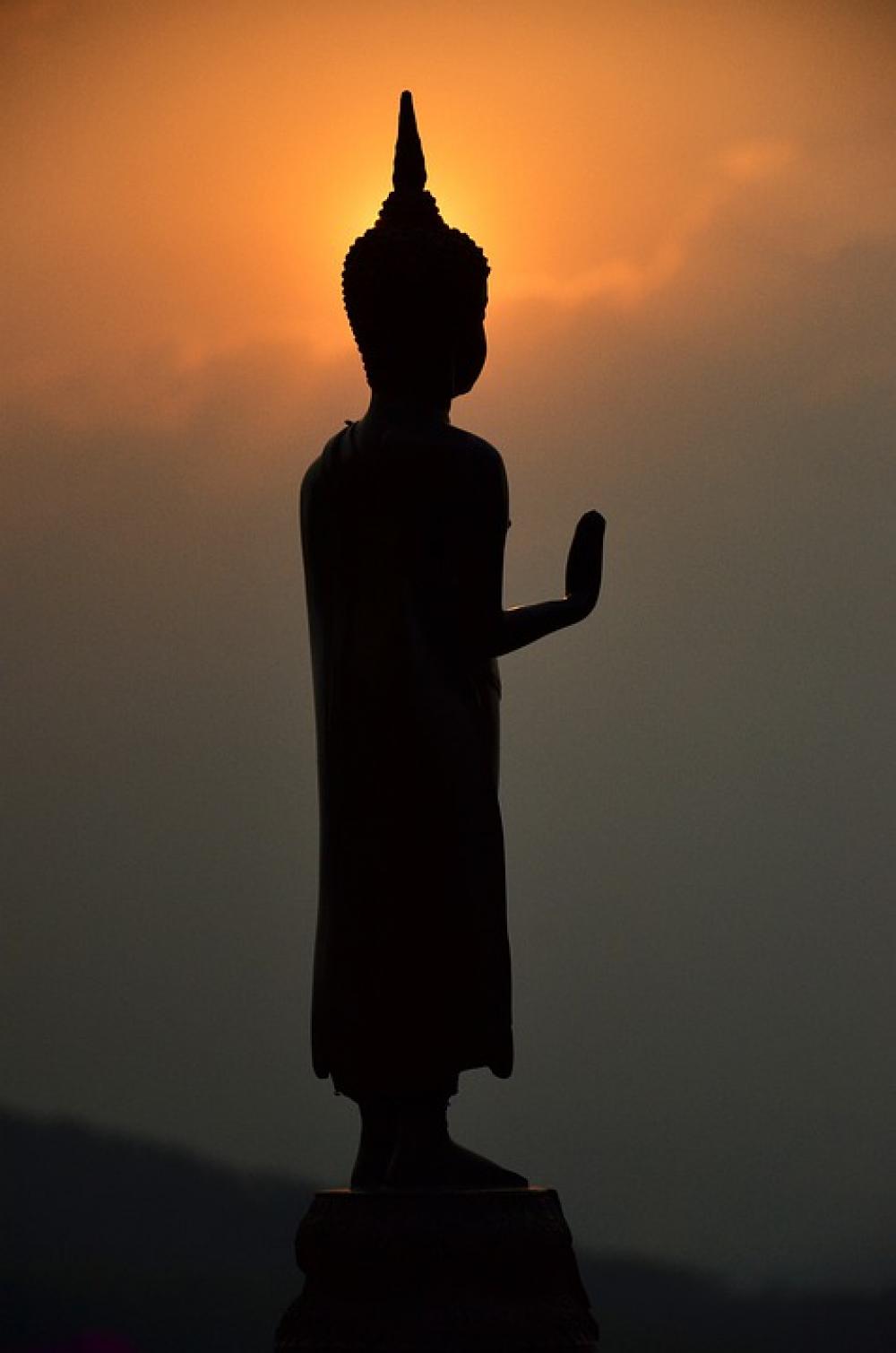 Budda Siluate Temple Light Measure Religion Budda Siluate Temple Light Measure Religion