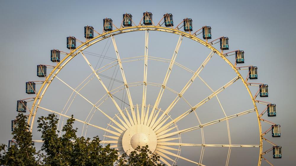 Ferris Wheel Fair Folk Festival Year Market Ferris Wheel Fair Folk Festival Year Market