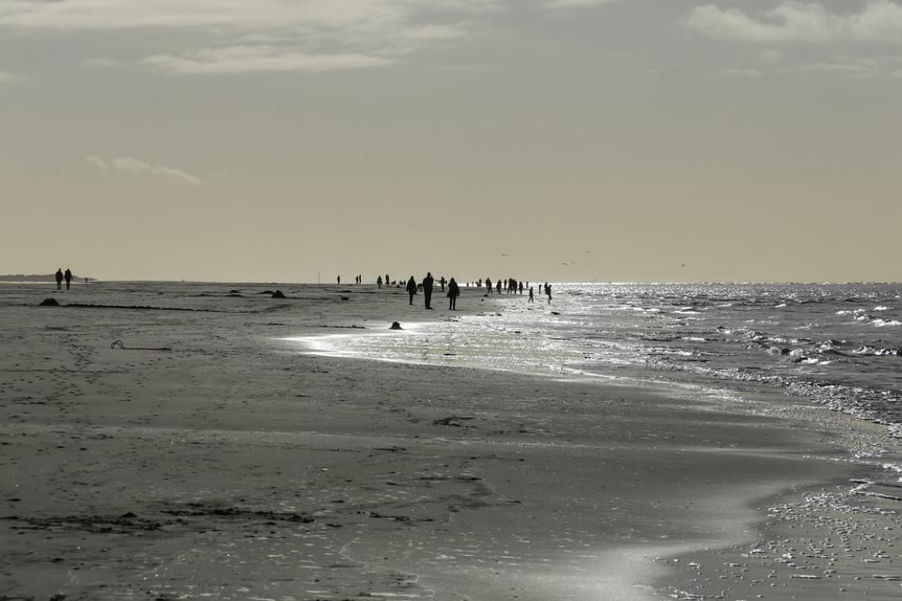 Langeoog Beach East Frisia North Sea Coast Sea Langeoog Beach East Frisia North Sea Coast Sea