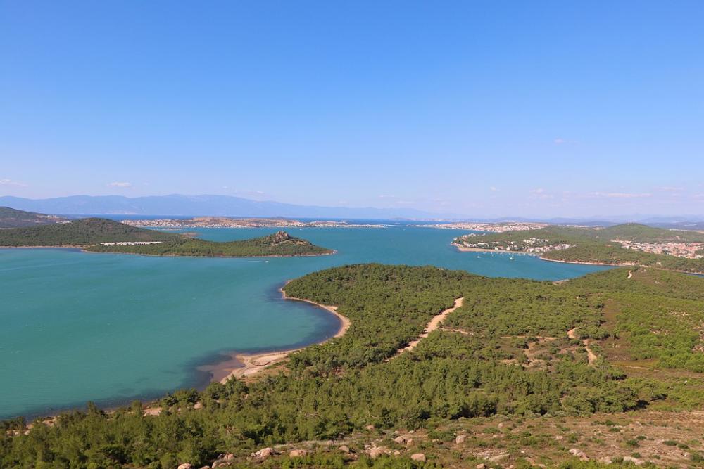 Marine Forest Mountain Landscape Ayvalýk Turkey Marine Forest Mountain Landscape Ayvalýk Turkey