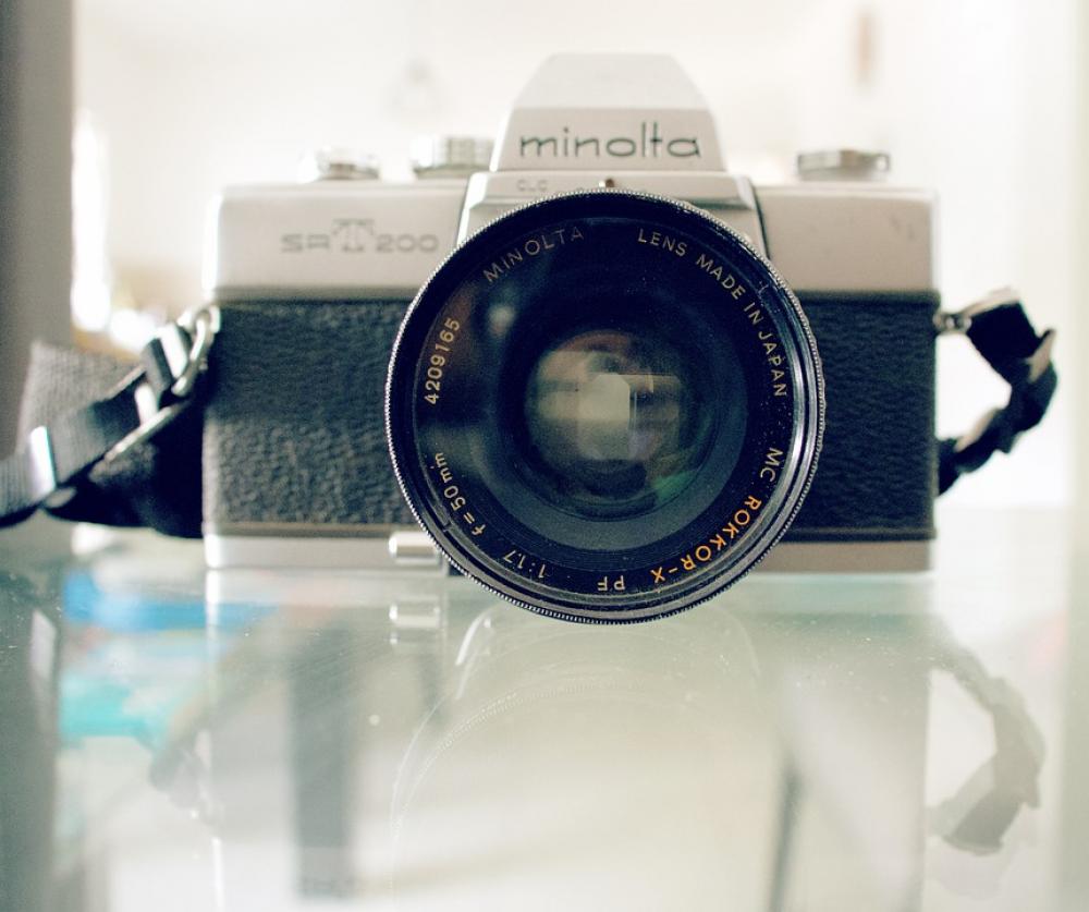 Minolta Camera Old Photography Antique Nostalgia Minolta Camera Old Photography Antique Nostalgia