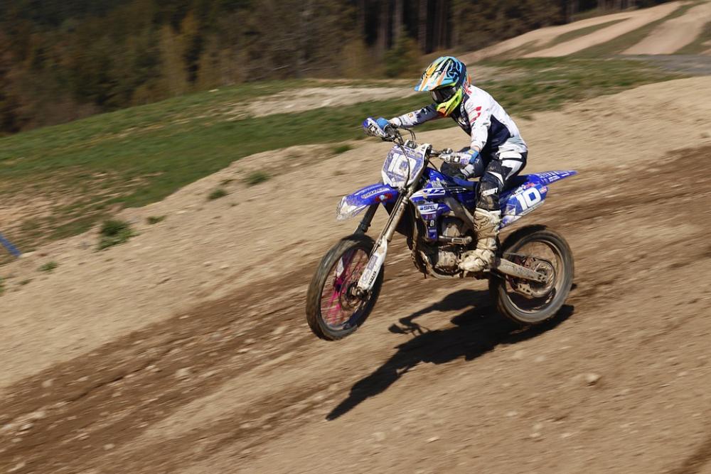 Motocross 450Ccm While Dirtbike Training Speed Motocross 450Ccm While Dirtbike Training Speed