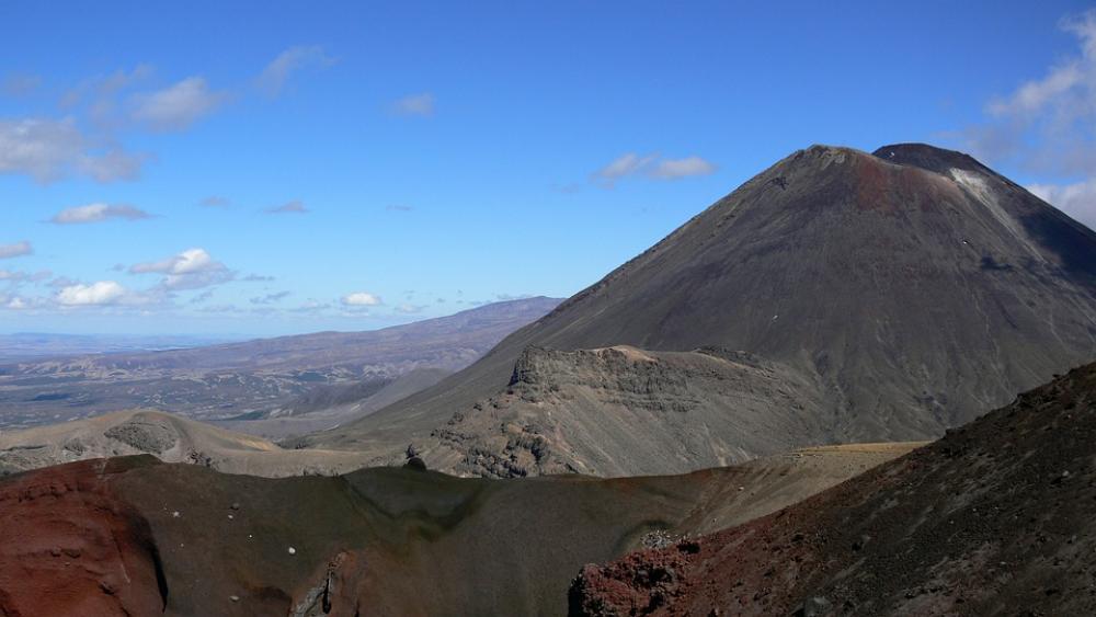New Zealand Volcano Mount Ngauruhoe Nature New Zealand Volcano Mount Ngauruhoe Nature