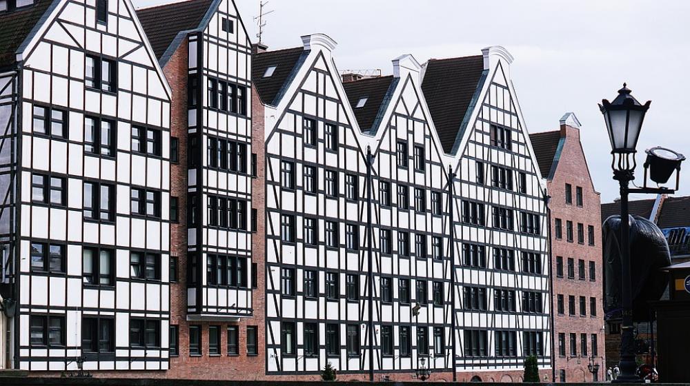 Old Buildings Townhouses Romantic Beautiful City Old Buildings Townhouses Romantic Beautiful City