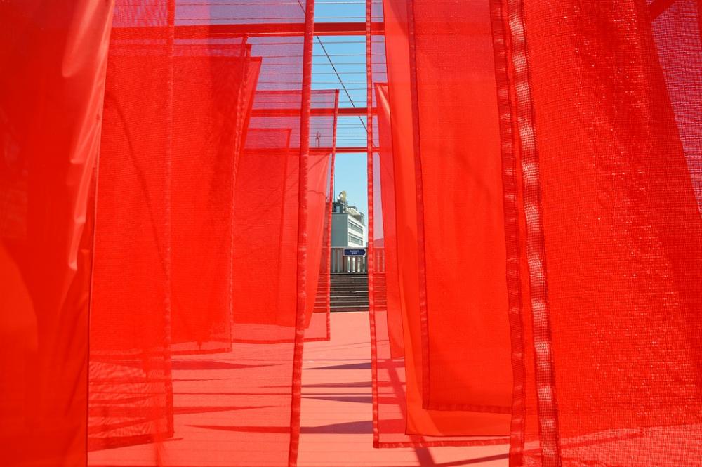 Red Curtain Background Light Stage Design Summer Red Curtain Background Light Stage Design Summer