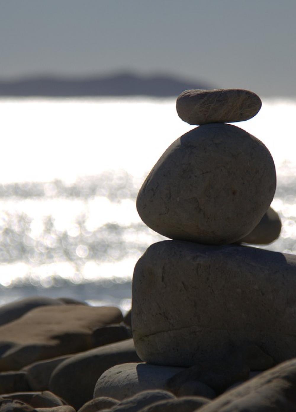 Rock Stone Balance Water Beach Rock Stone Balance Water Beach