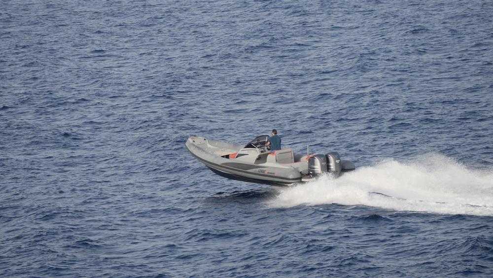 Speed Boat Cala Ratjada Sea Powerboat Mediterranean Speed Boat Cala Ratjada Sea Powerboat Mediterranean