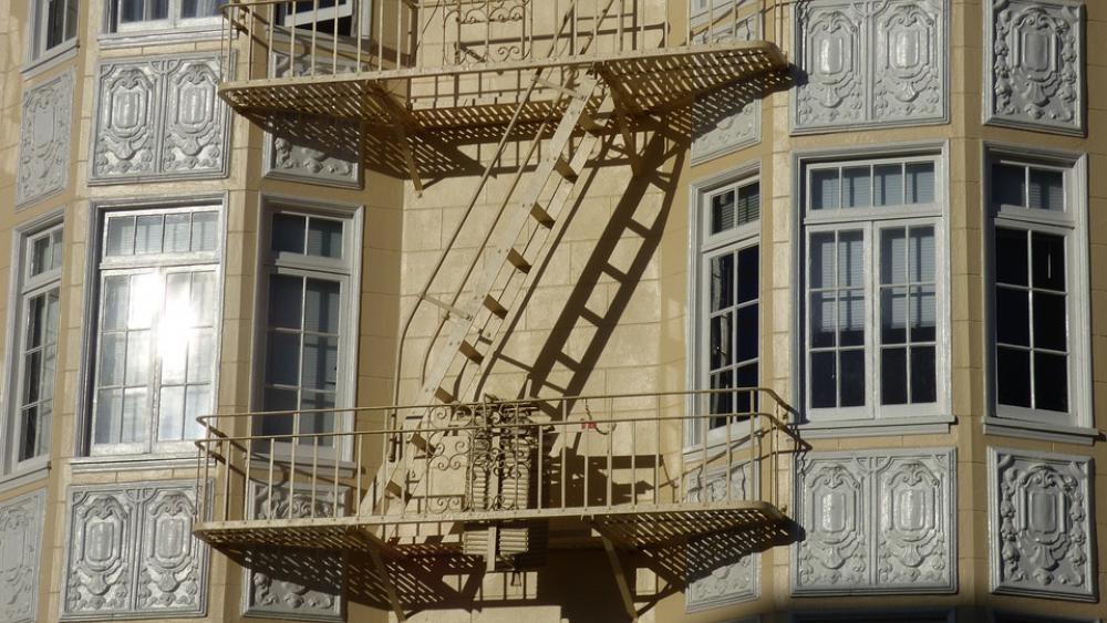 Staircase Emergency Building Stairs Staircase Emergency Building Stairs