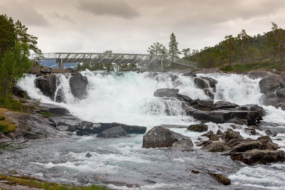 Waterfall Nature River Landscape Scenic Waterfall Nature River Landscape Scenic