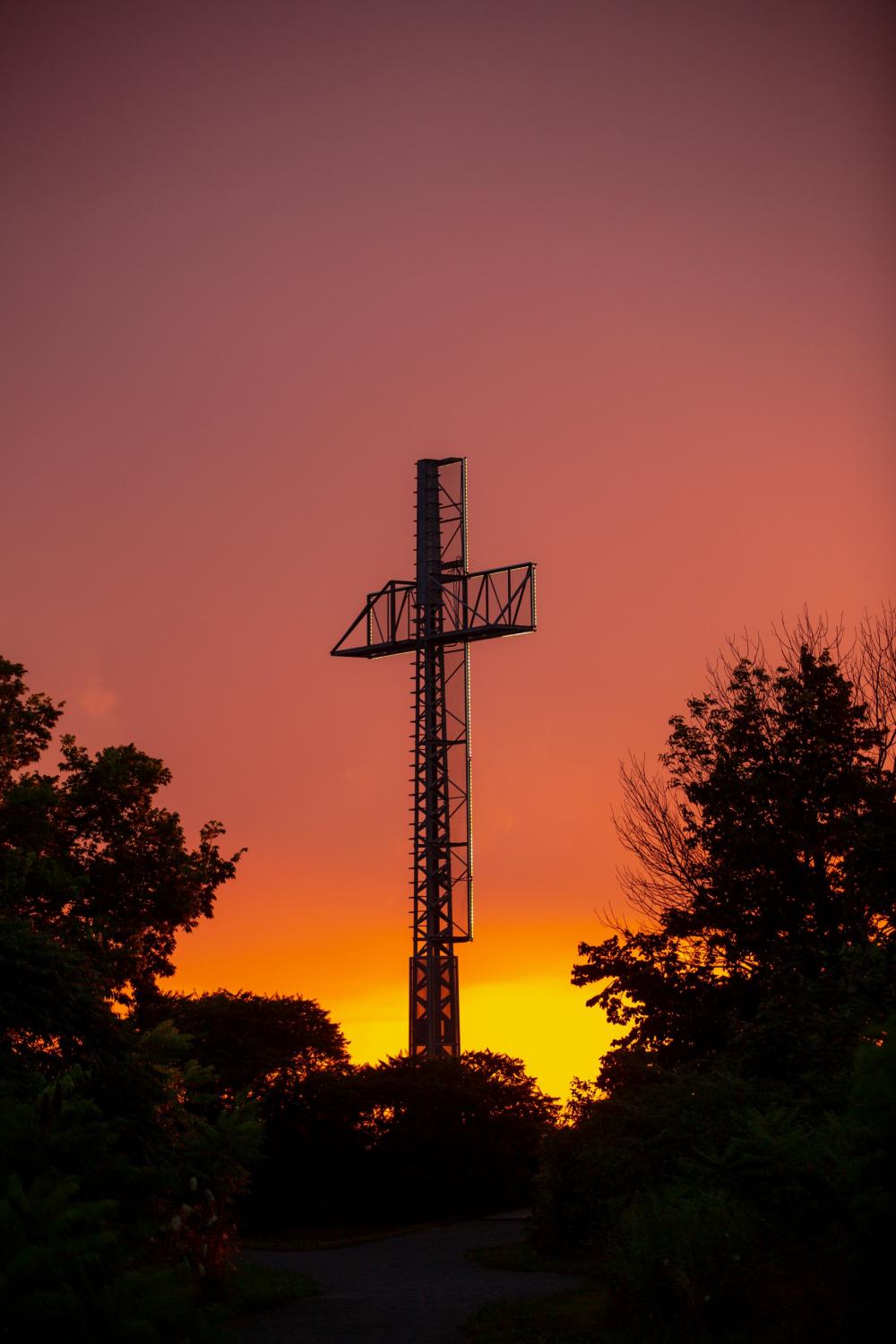 Sunset And Cross Photo Sunset And Cross Photo