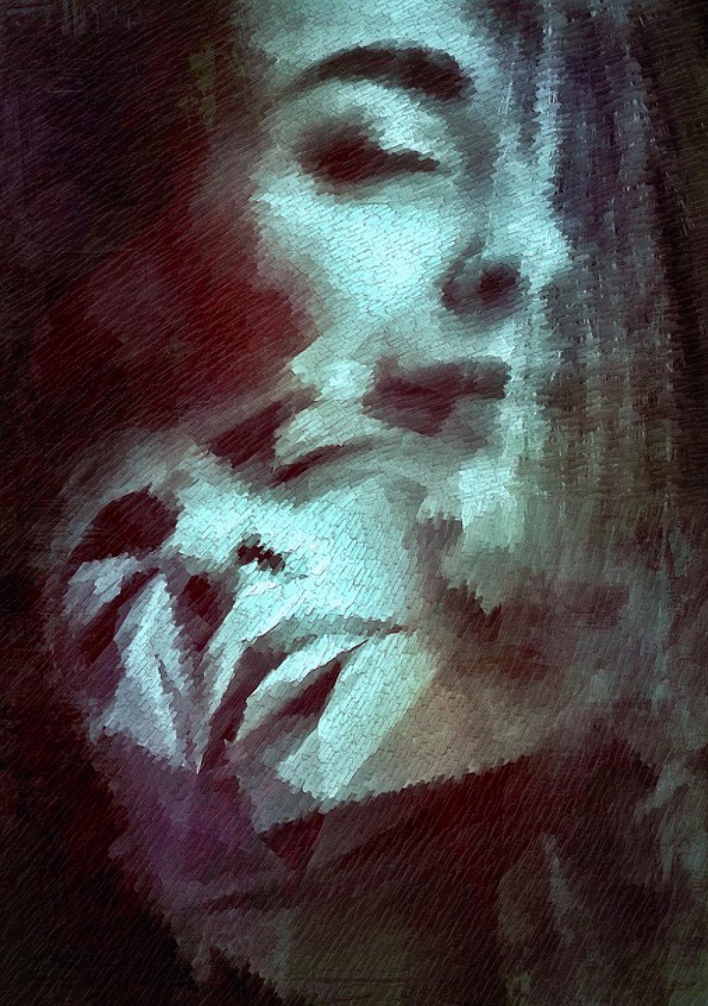 Book Cover Portrait Surreal Face Fantastic Dream Book Cover Portrait Surreal Face Fantastic Dream
