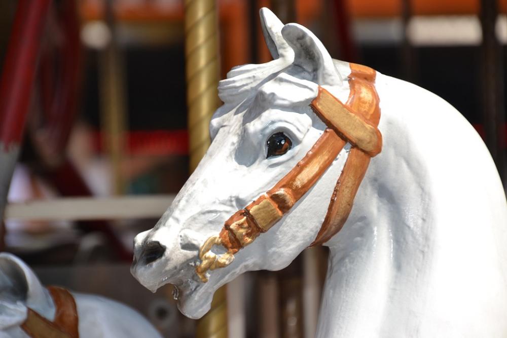 Carousel Horse Nostalgia Vienna Prater Carousel Horse Nostalgia Vienna Prater