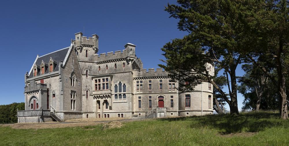 Castle Hendaye France Lawn Architecture Castle Hendaye France Lawn Architecture