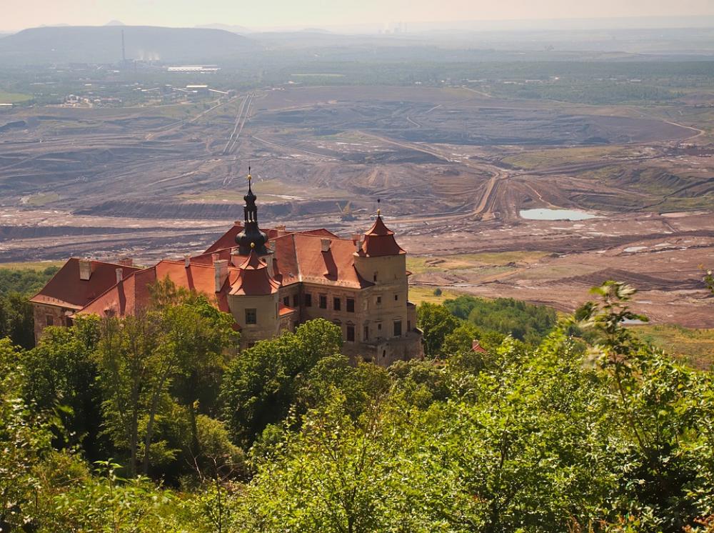 Castle Extraction Mine Jezeří Architecture Castle Extraction Mine Jezeří Architecture