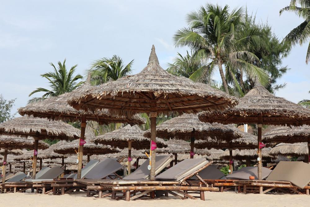 Cottages Beach Coconut Trees Vacation Chairs Sofa Cottages Beach Coconut Trees Vacation Chairs Sofa