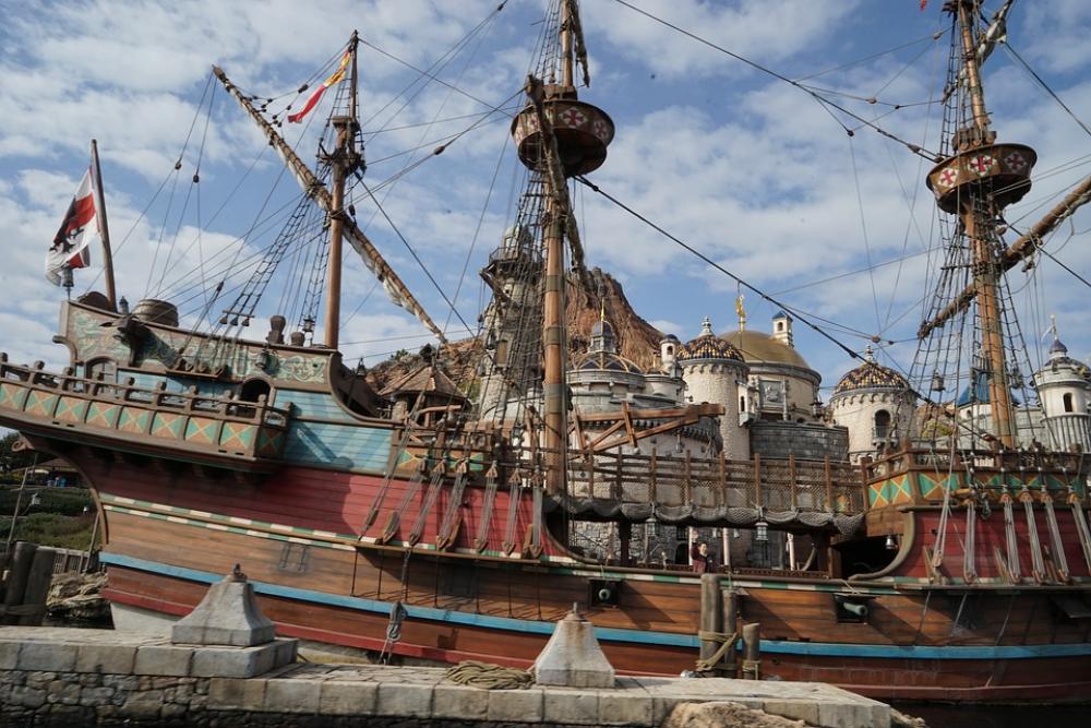 Disney Sea Boat Sailboat Pirate Ocean Disney Sea Boat Sailboat Pirate Ocean
